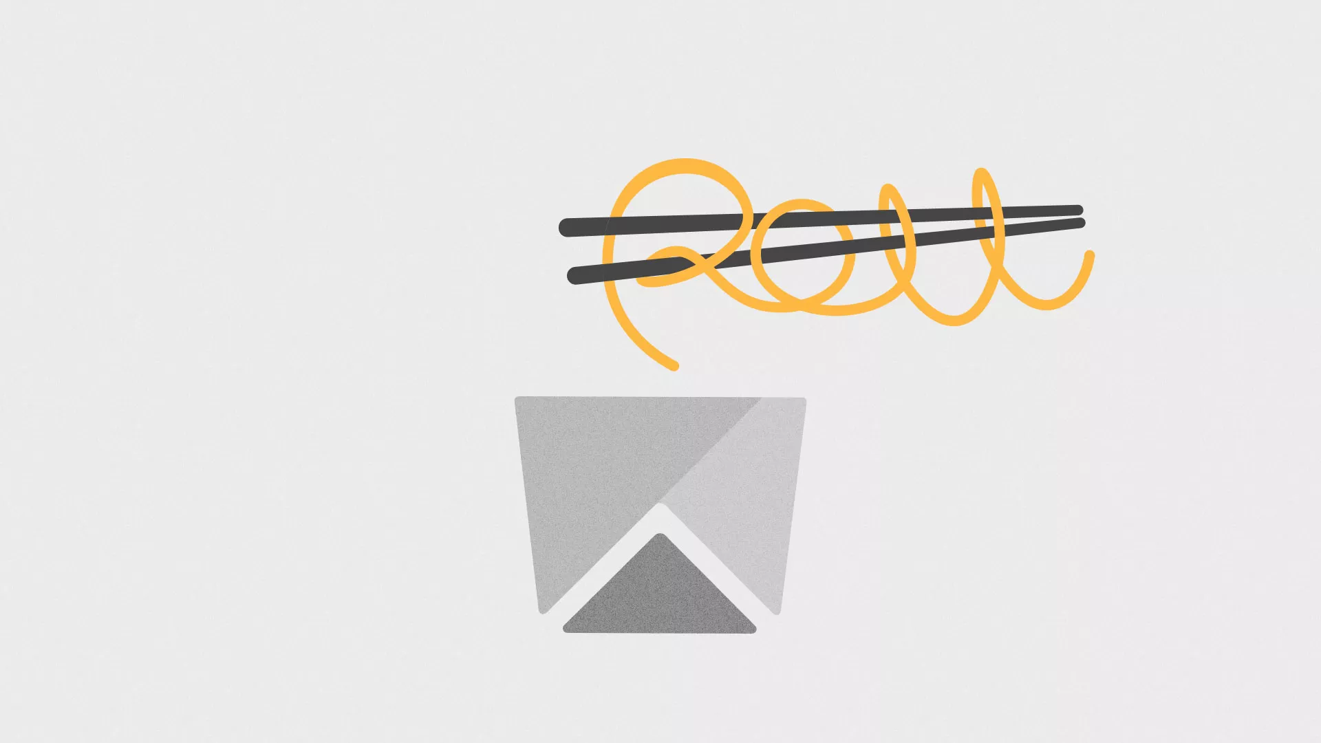 Оформление меню суши-бара «Roll Wok Club» в Ельце